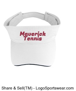 Maverick Tennis Visor Design Zoom